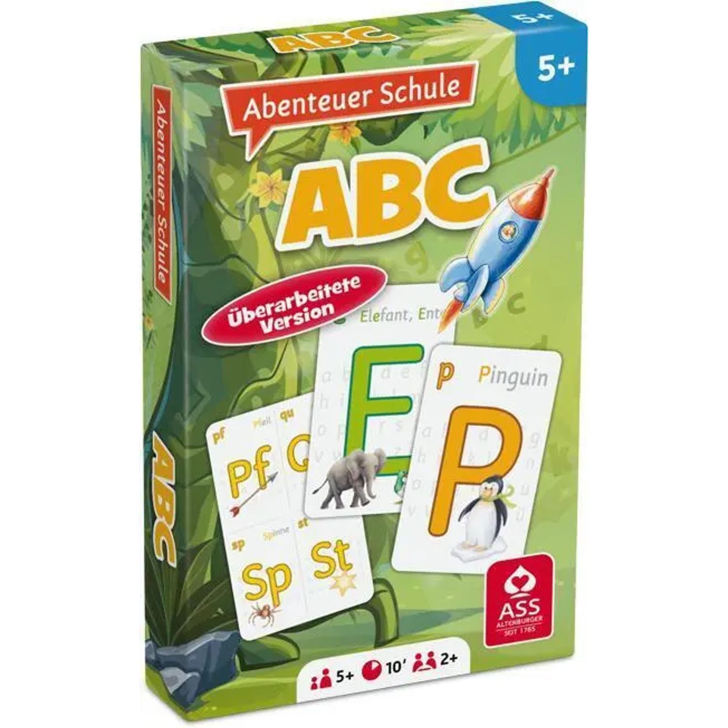 Cartamundi Spiel Abenteuer Schule - ABC