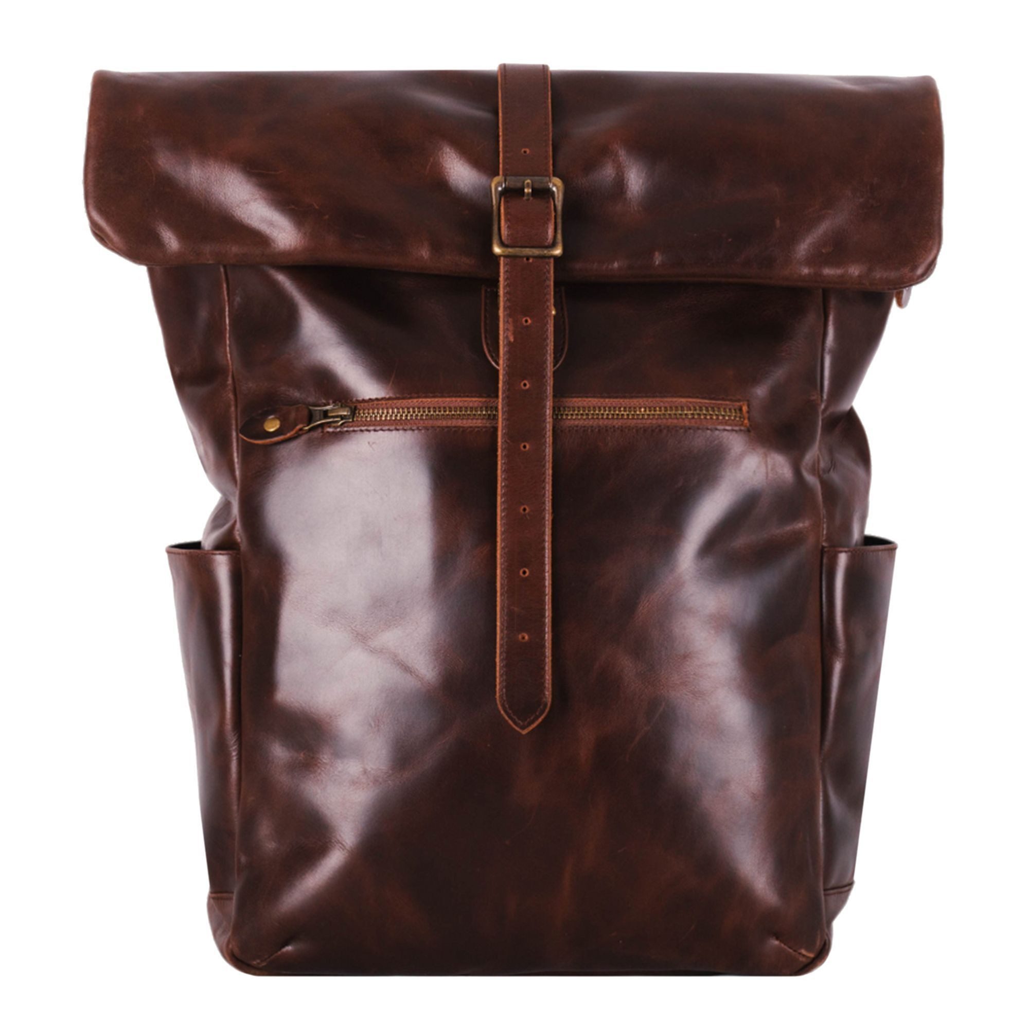 Buckle & Seam Laptoprucksack Nomad, Leder