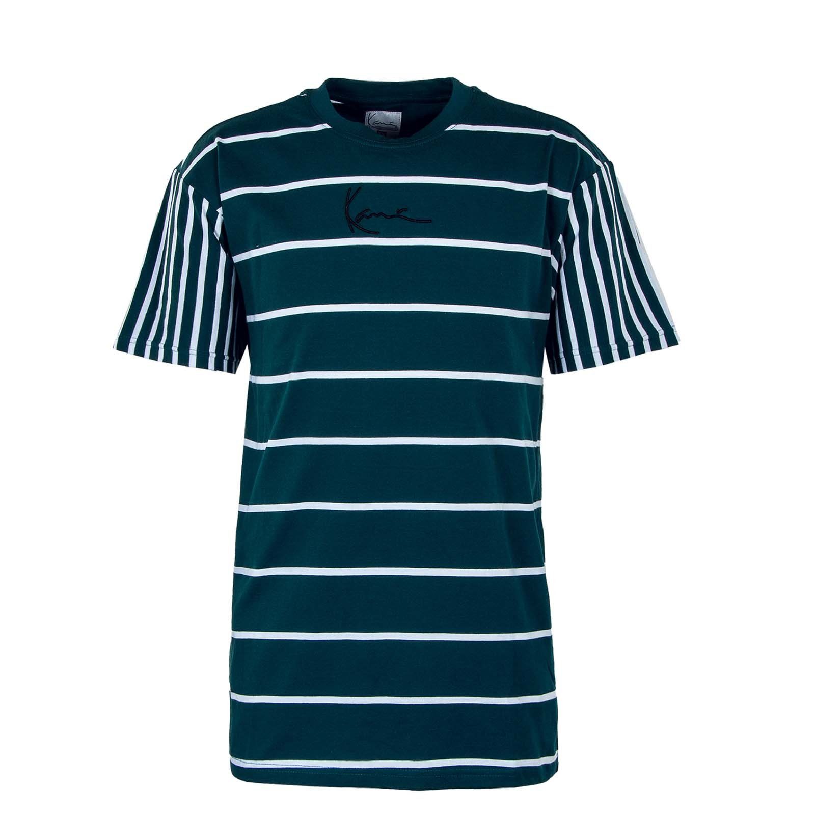 Karl Kani T-Shirt Signature Block Stripe Small