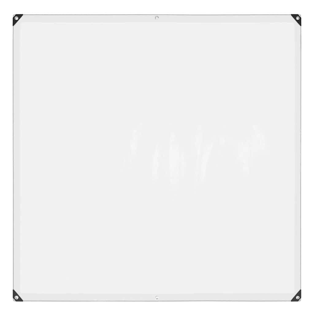 vidaXL Schutzplane Klare Plane mit Ösen 2x2 m Polyethylen (1-St)