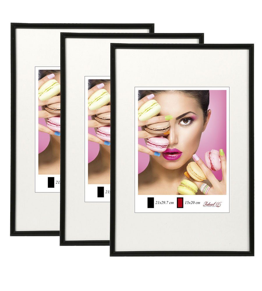 IDEAL TREND Bilderrahmen 2er 3er 5er Pack Photo Style Set Bilderrahmen Wand günstig online kaufen