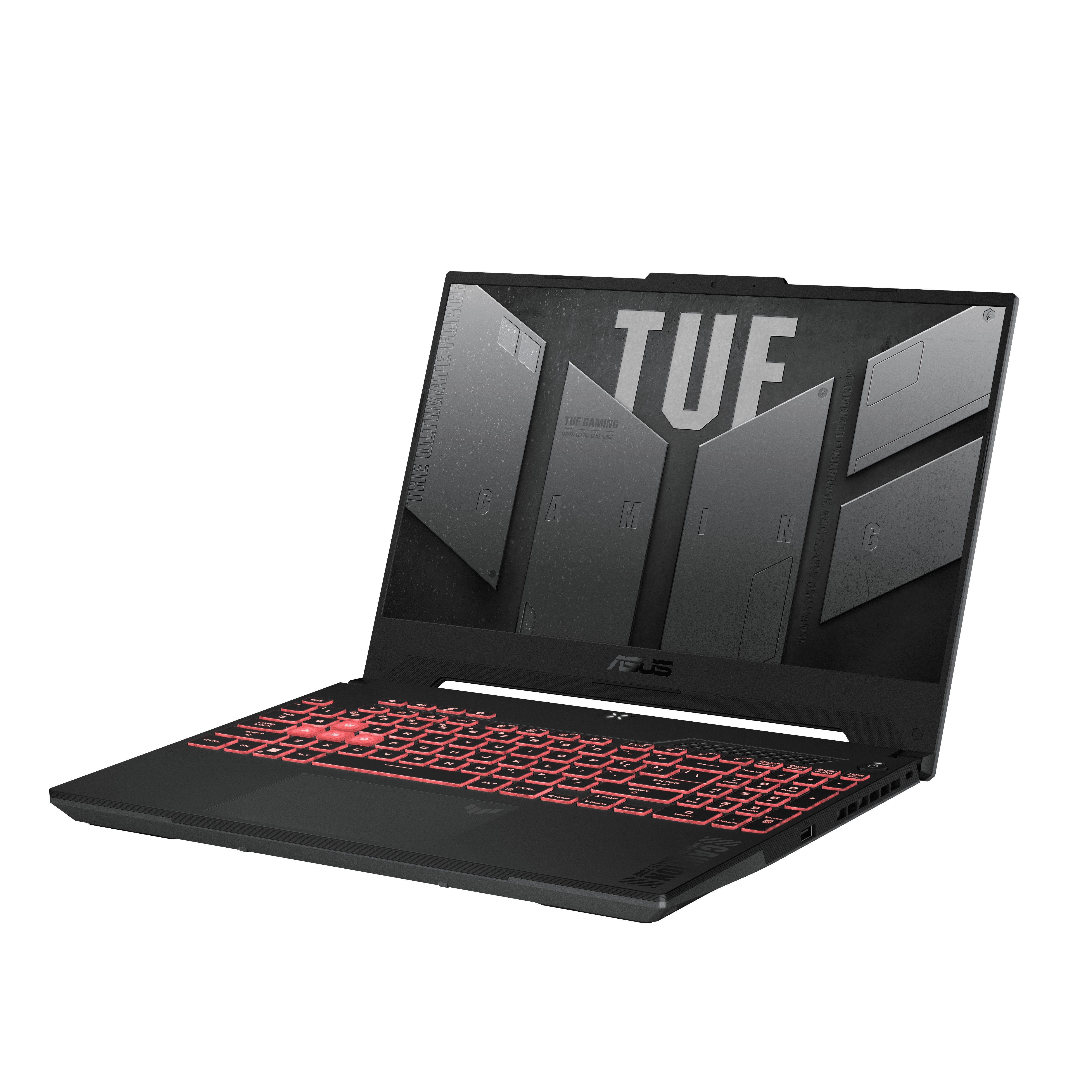 Asus TUF Gaming A15 FA507UV-LP014 15,6" R9-8945H/16GB/512GB ohne OS Notebook (39,6 cm/15,6 Zoll, AMD Ryzen 9 8945H)