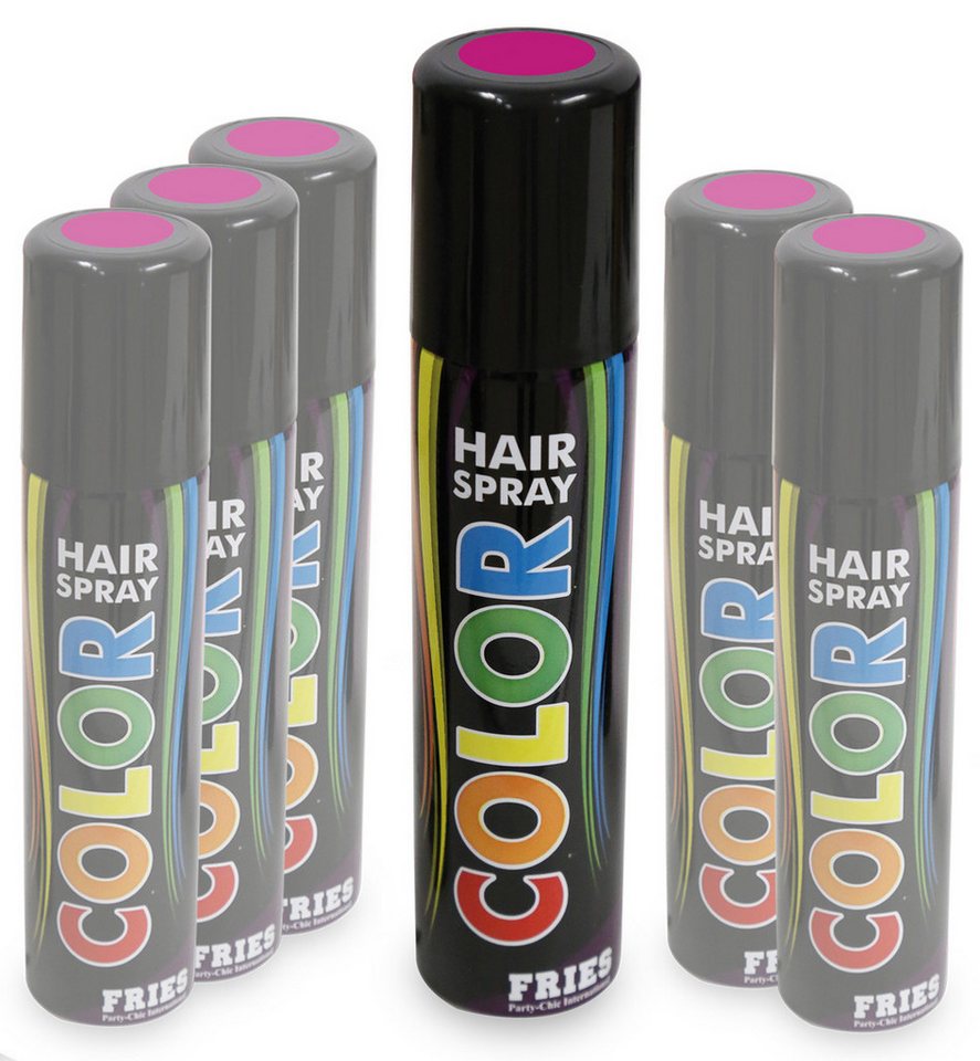 Fries Haarfarbe Haarspray Color Hair Spray Farbspray Haare Haar Sprühdose Farben 100ml, 1-tlg.