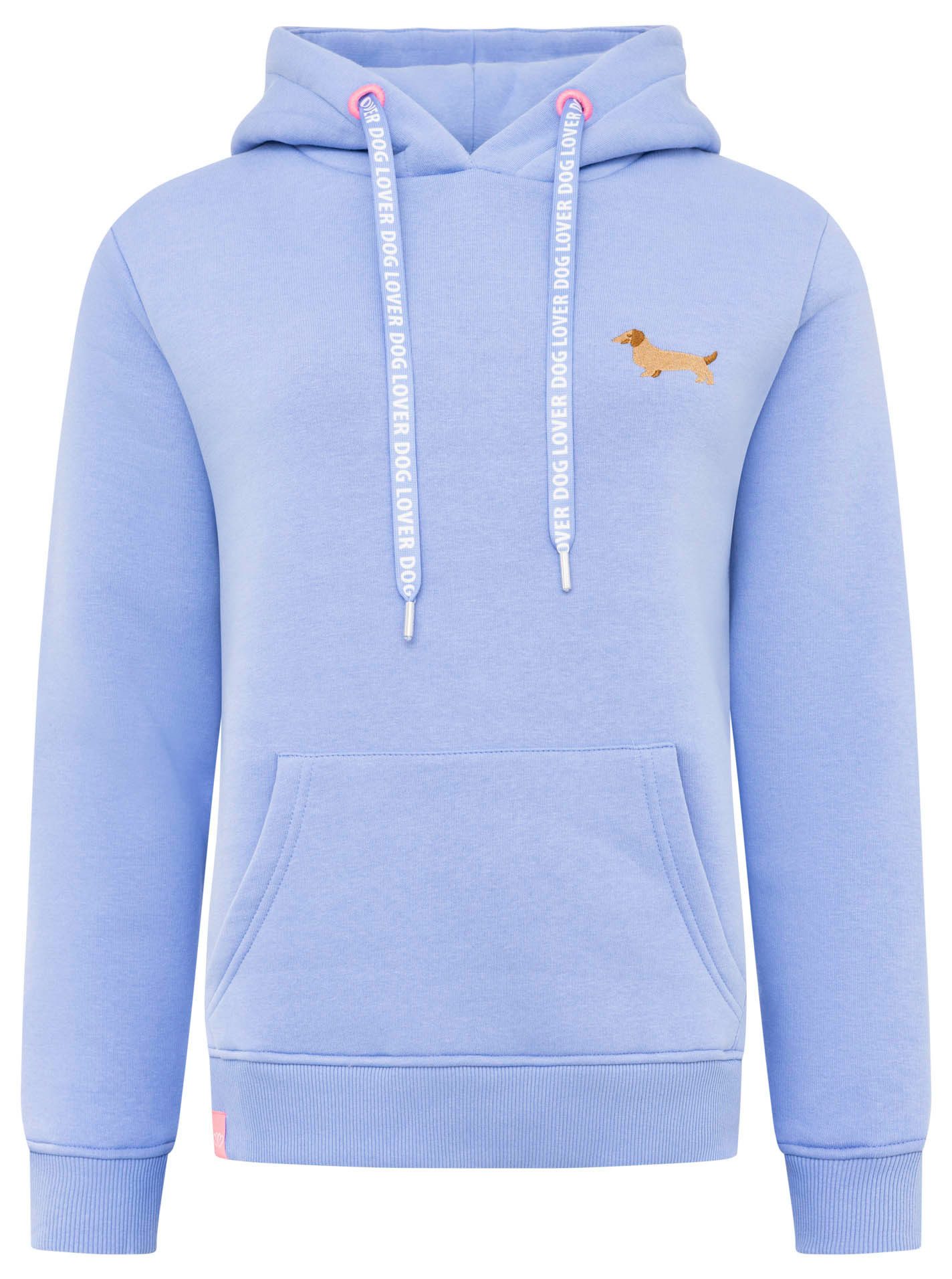 Zwillingsherz Hoodie "Kleiner Dackel" "Dackel"-Stickerei, bedruckter Kordel günstig online kaufen