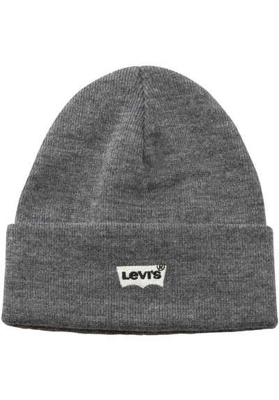 Levi's® Strickmütze UNISEX mit aufgesticktem Batwing-Logo