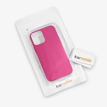 kwmobile Handyhülle Hülle für Apple iPhone 12 / 12 Pro, Hülle Silikon gummiert - Handyhülle - Handy Case Cover