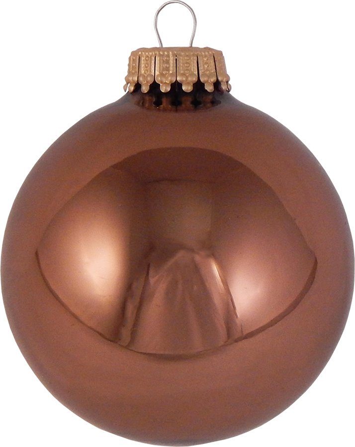 Krebs Glas Lauscha Weihnachtsbaumkugel CBK70416, Weihnachtsdeko, Christbaumschmuck, Christbaumkugeln Glas (8 St)