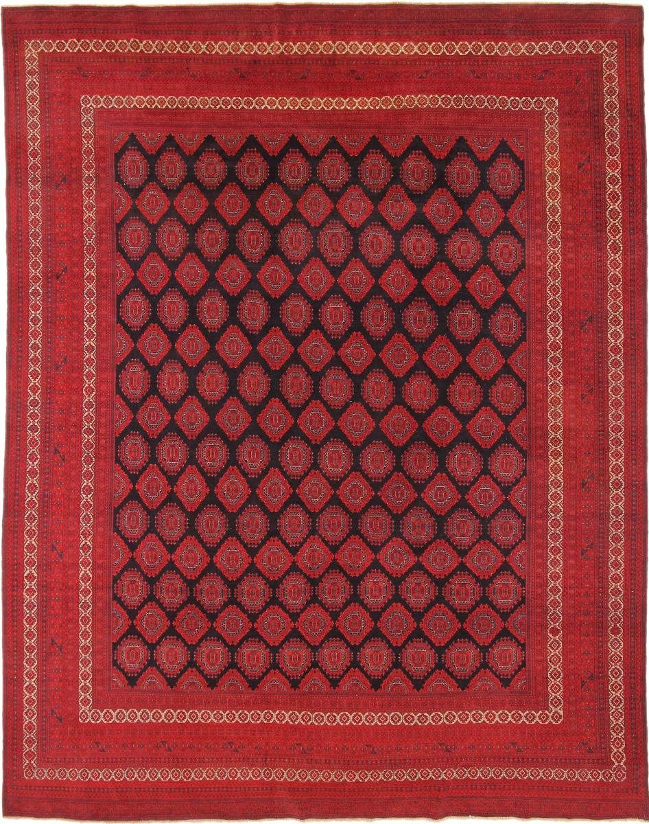 Trading, Afghan Orientteppich mm Orientteppich, Handgeknüpfter rechteckig, Mauri 294x372 Nain Höhe: 6