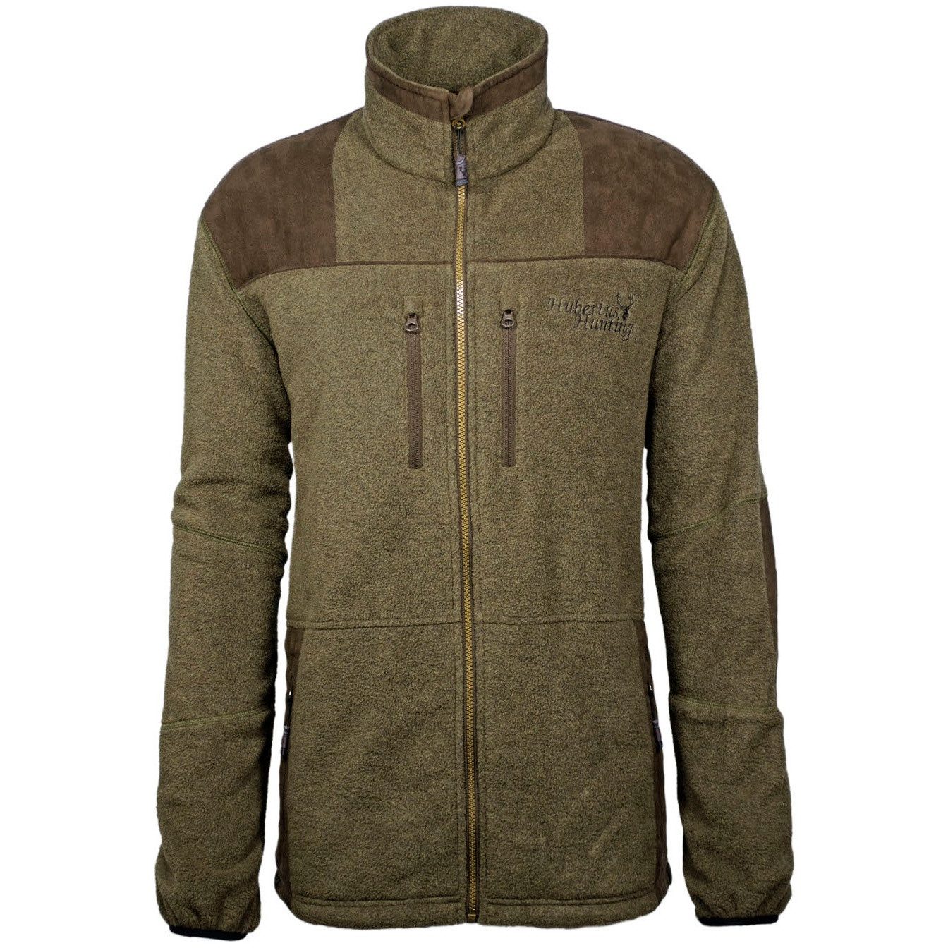 Hubertus® Hunting Outdoorjacke Jagd-Fleecejacke "Lahti" oliv/braun günstig online kaufen