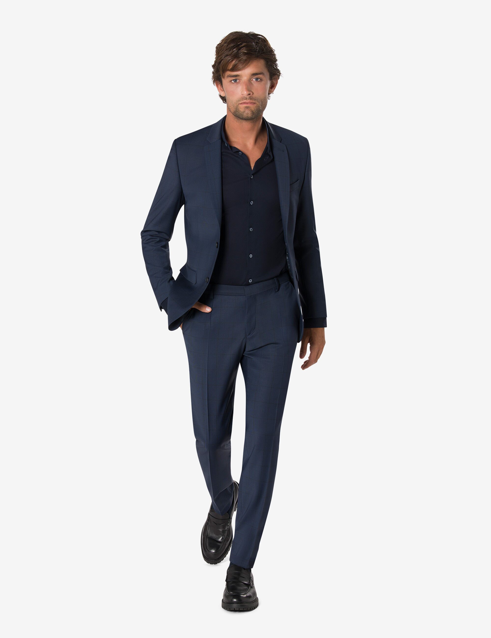 BENVENUTO. Anzug OTHELLO IAGO (2-tlg) mit klassischem Reverskragen