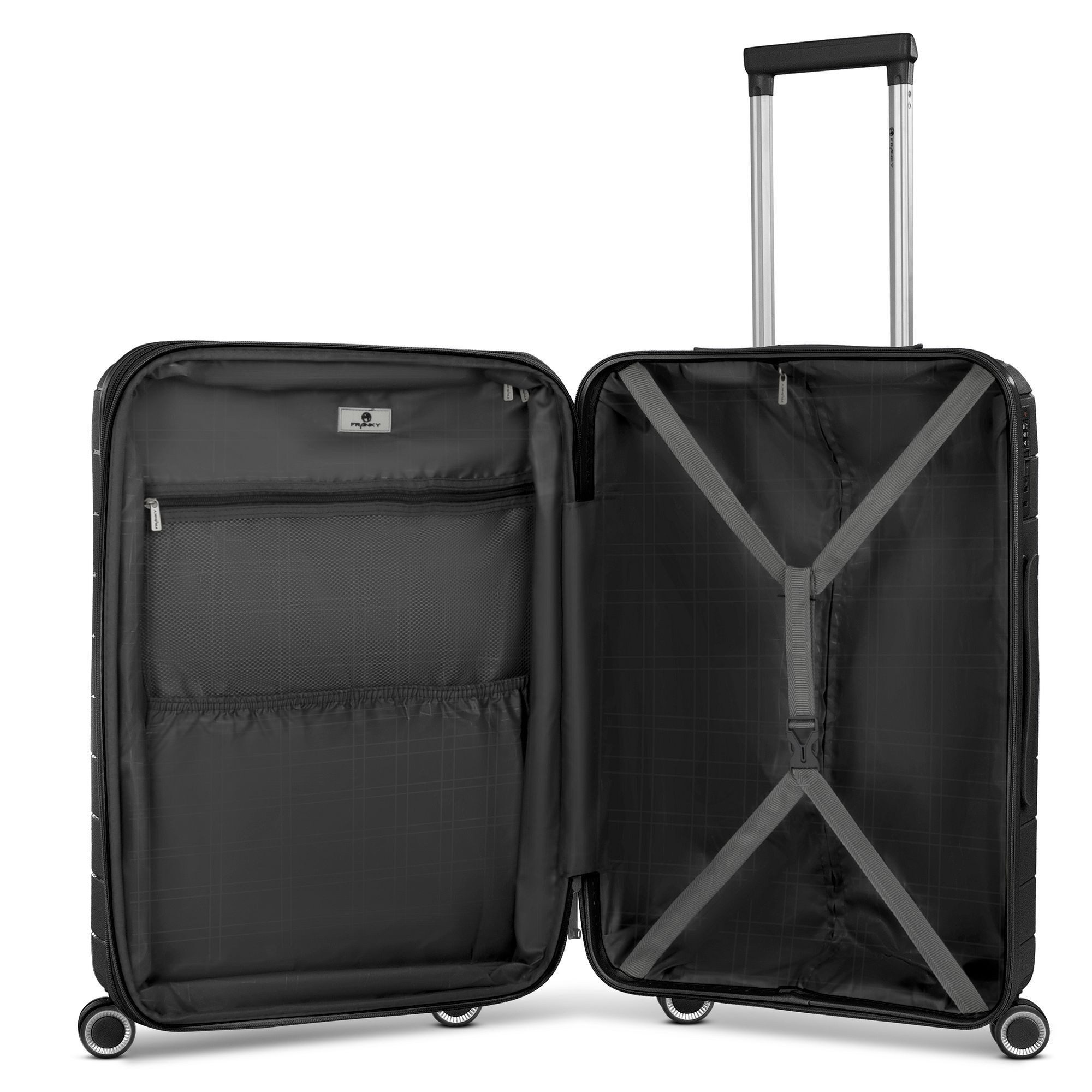 Franky Hartschalen-Trolley London, 4 Rollen, Polypropylen