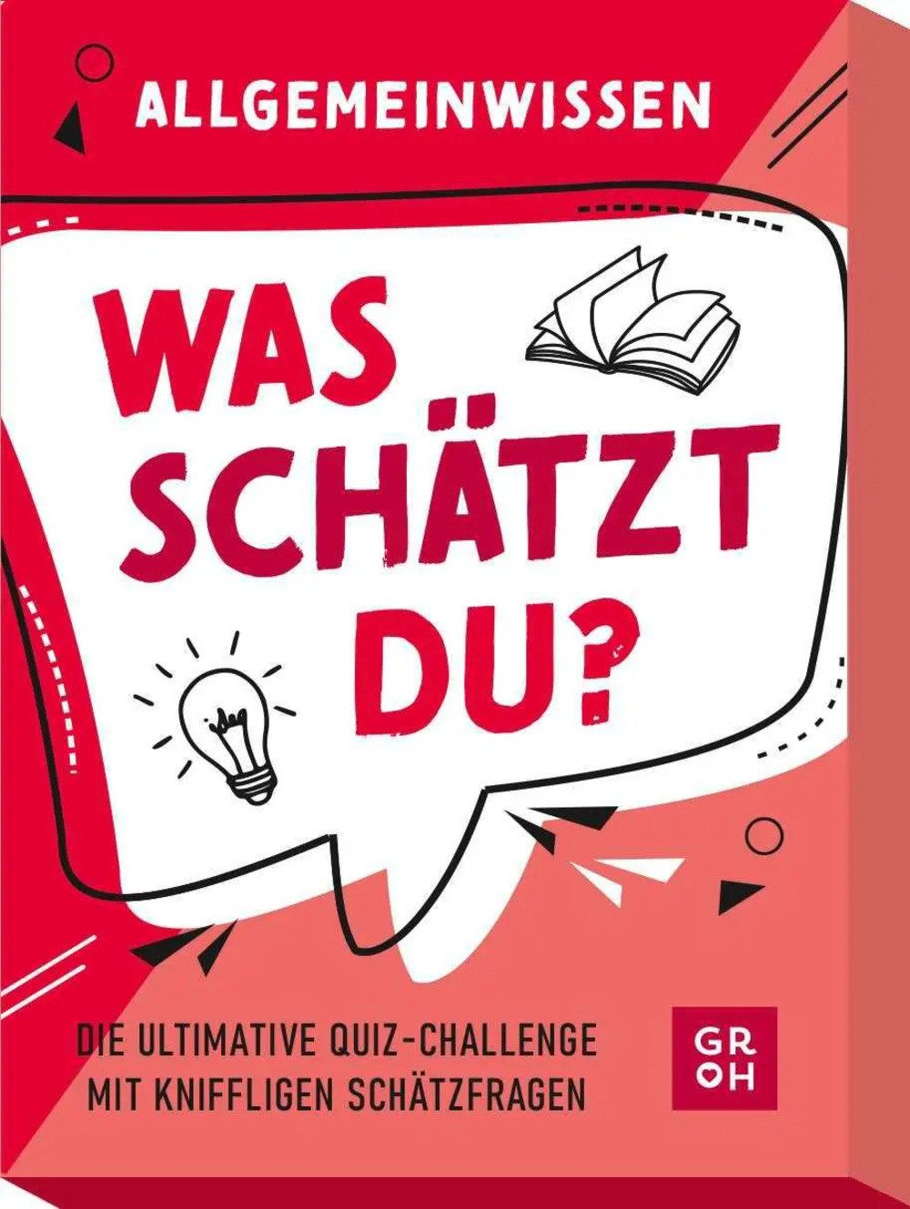 Spiel Was schätzt du? - Allgemeinwissen