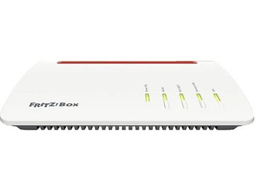AVM Fritzbox 7590 Wireless Router + DSL VDSL Modem WLAN-Router, 2,5 GHz / 5 GHz Dual-Band, Mesh, USB 3.0, NAS
