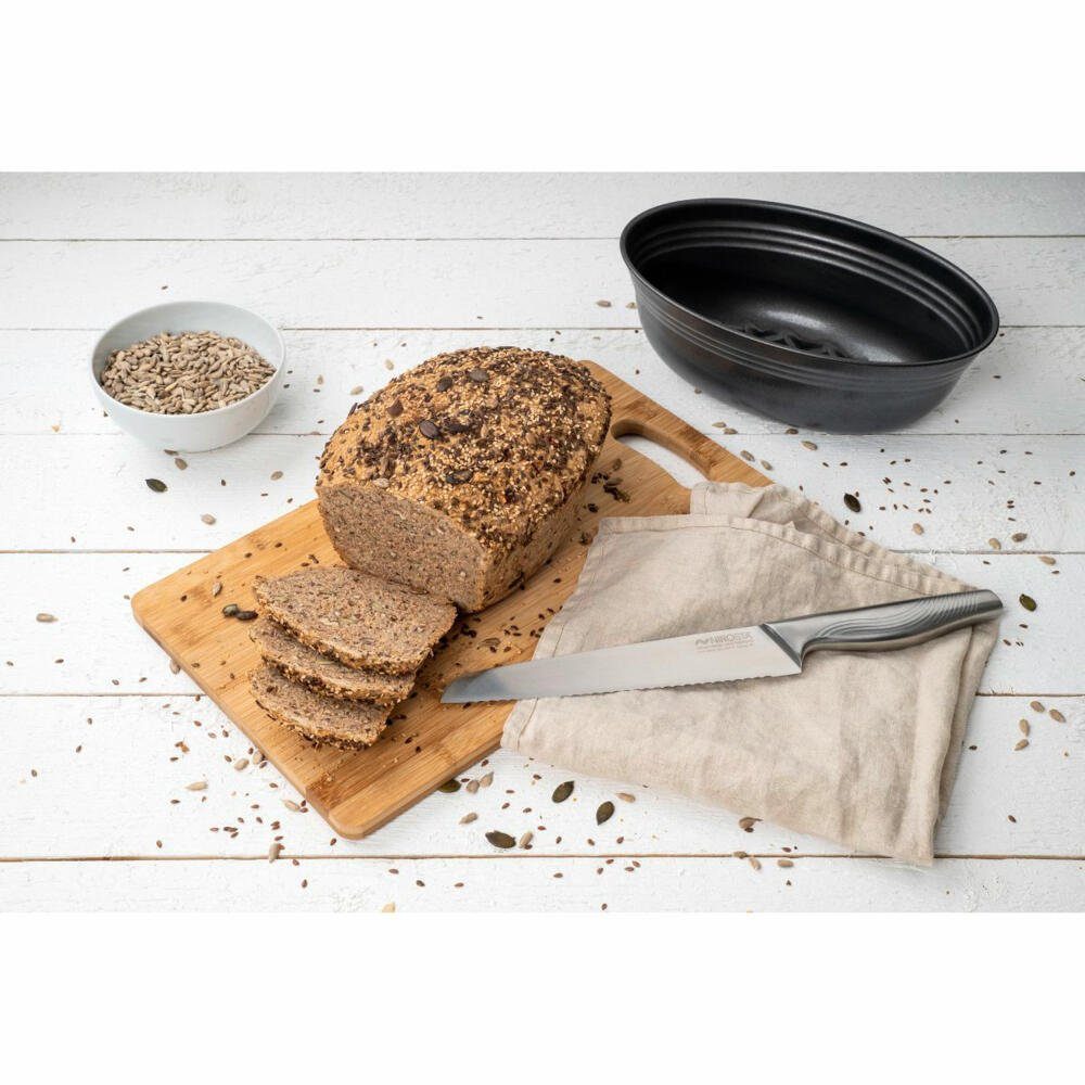 Nirosta Brotmesser Swing, Anti-Rutsch-Griff