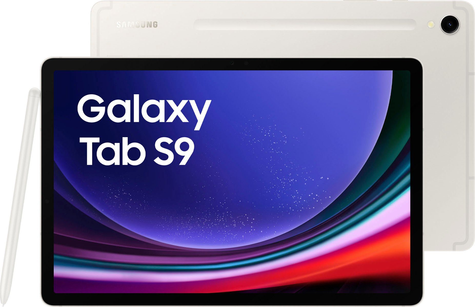 Samsung Galaxy Tab S9 WiFi Tablet (11", 256 GB, Android) Beige