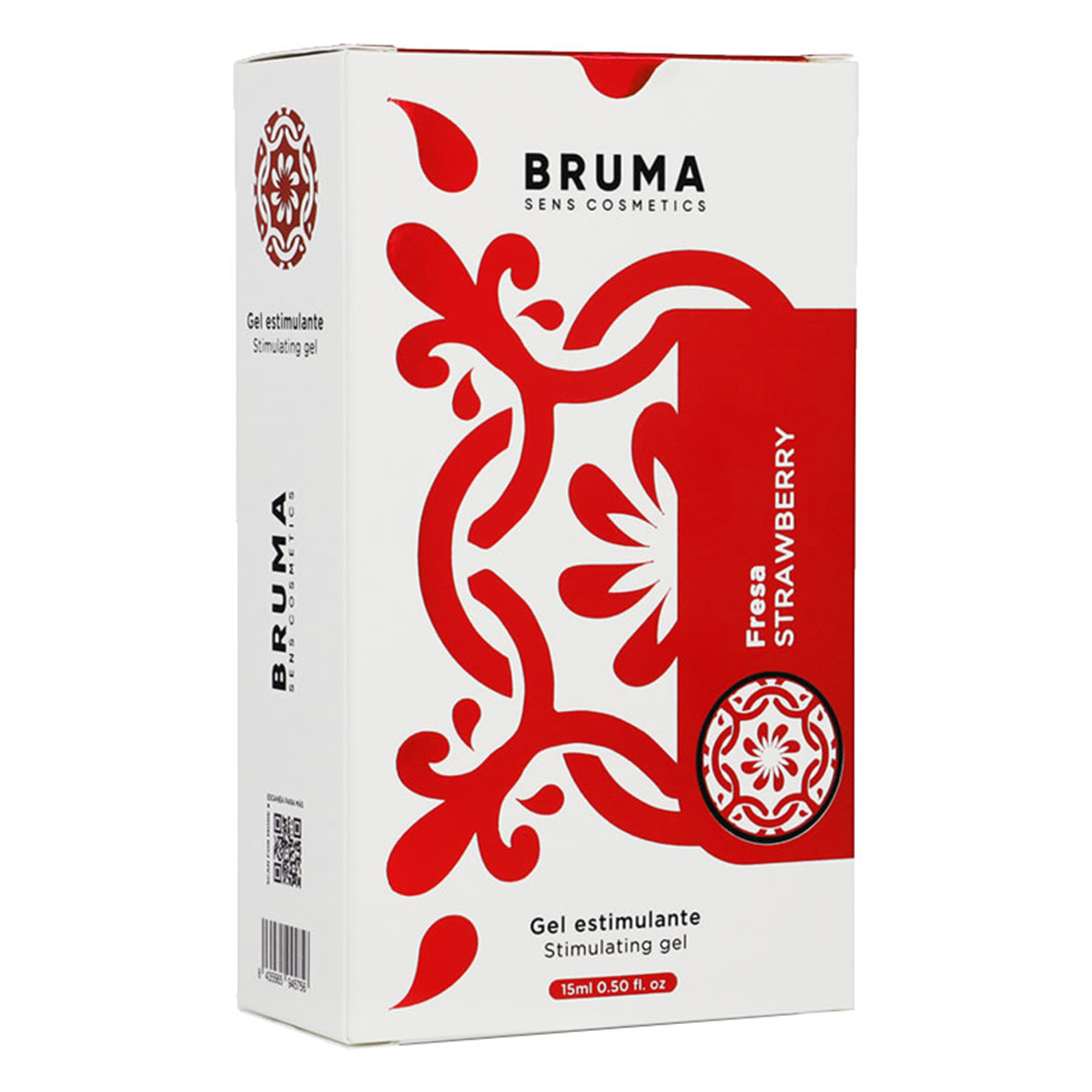 BRUMA Gleitgel Stimulating Gel, Packung mit, 1-tlg., Strawberry, stimulierendes Gel für intensive Erfahrungen