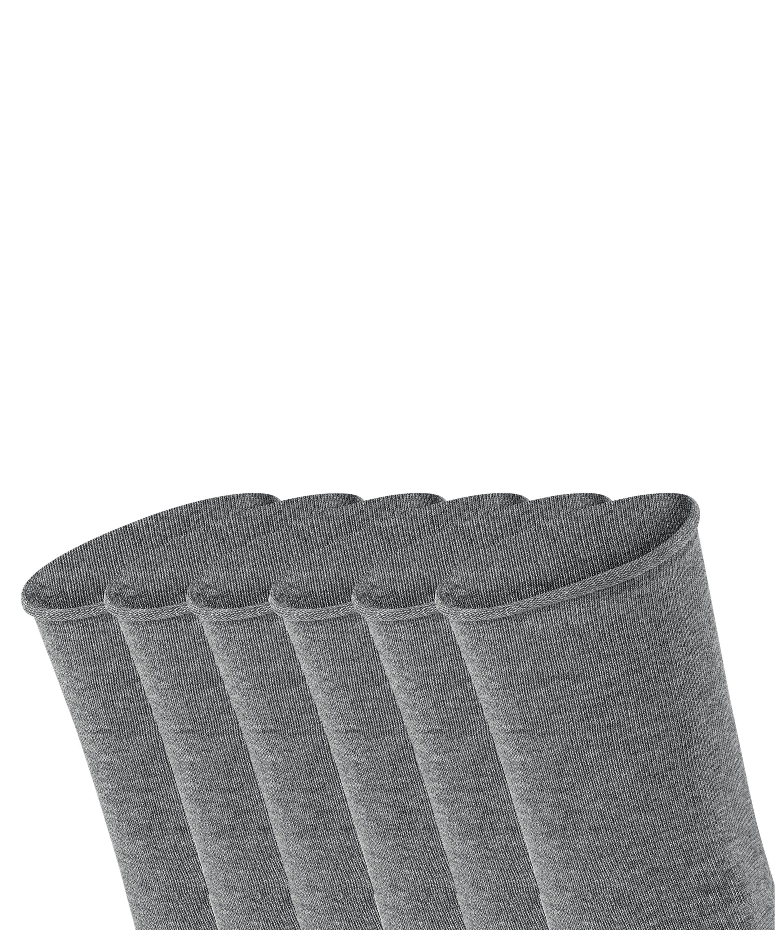 FALKE Socken Happy Bundle greymel. (6-Paar) light 6-Pack (3390)
