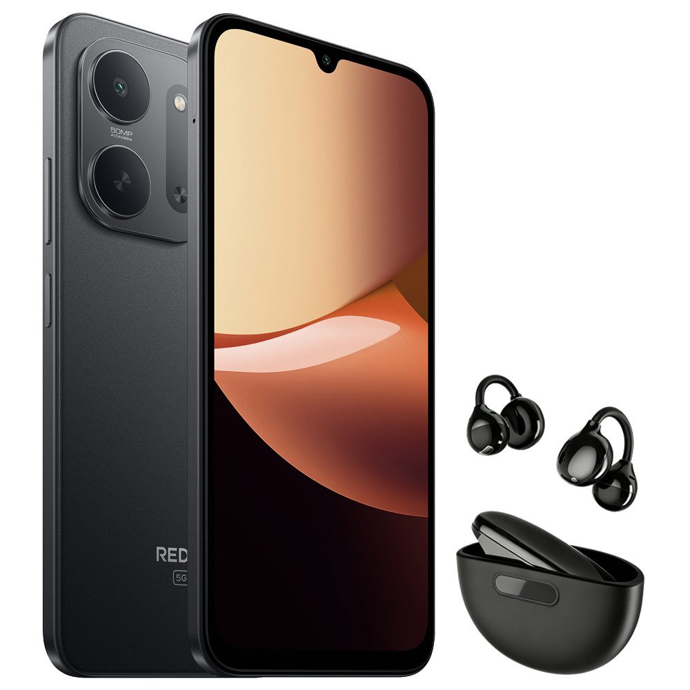Xiaomi Redmi 17C 5G 4+128GB Smartphone & Bluetooth Kopfhörer Handy (17,25 cm, 50 MP Kamera)