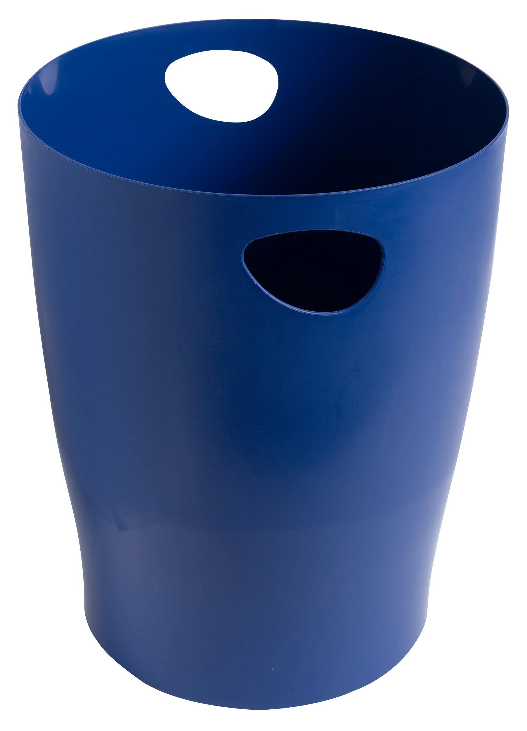 EXACOMPTA Papierkorb 8x Papierkorb Ecobin, Bee Blue - Marineblau - 45303D, Papierkorb