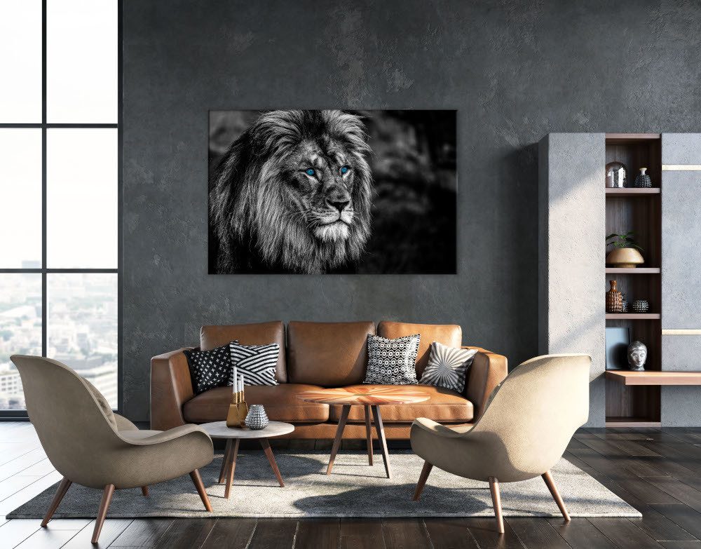 Bönninghoff Leinwandbild, Löwen (1 St), BxH: 118x78 cm