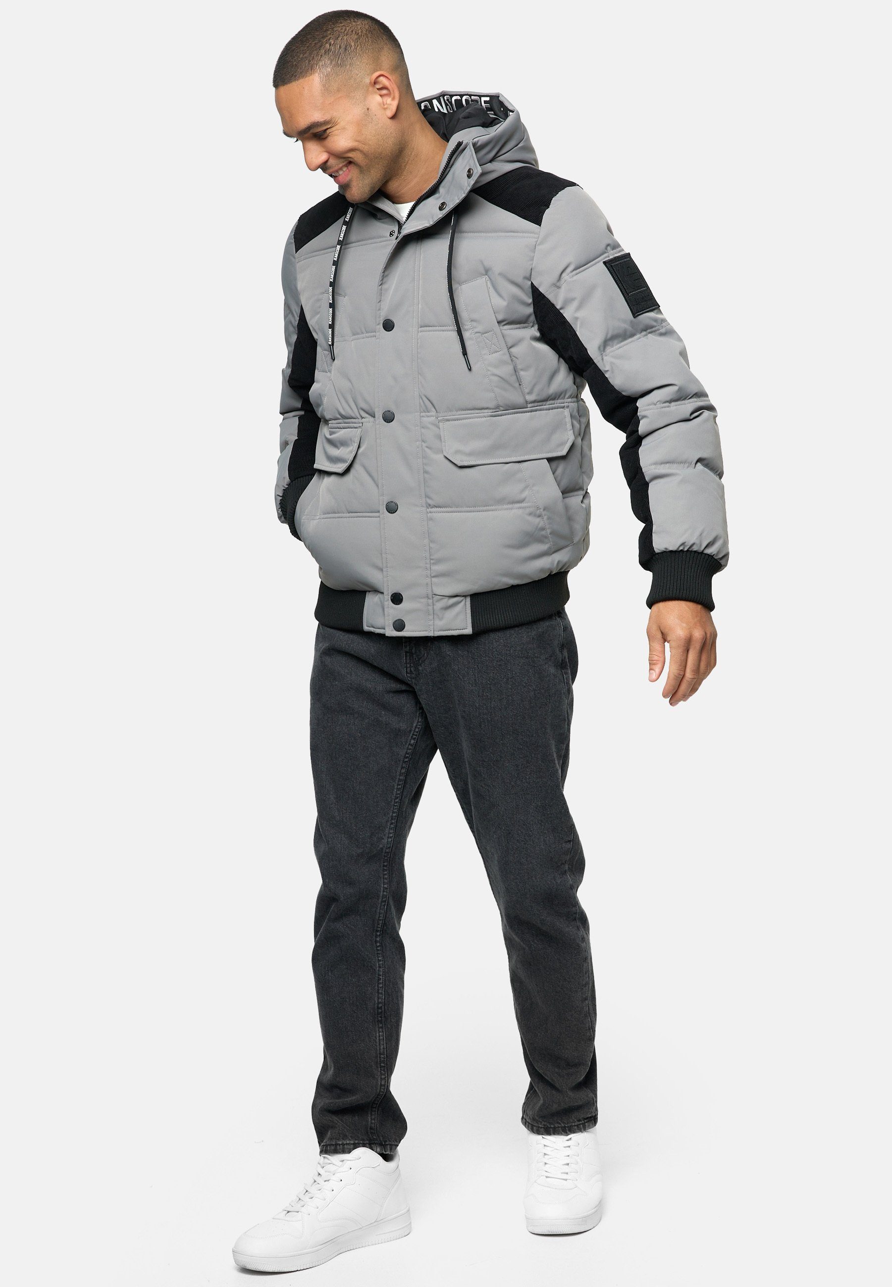 INDICODE Winterjacke Herren INJakobe Jacke Winter Herrenjacke – Bild 5 von 5