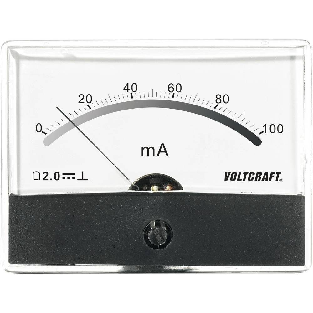 Anzeigegerät Einbau-Messgerät AM-86X65/100mA/DC