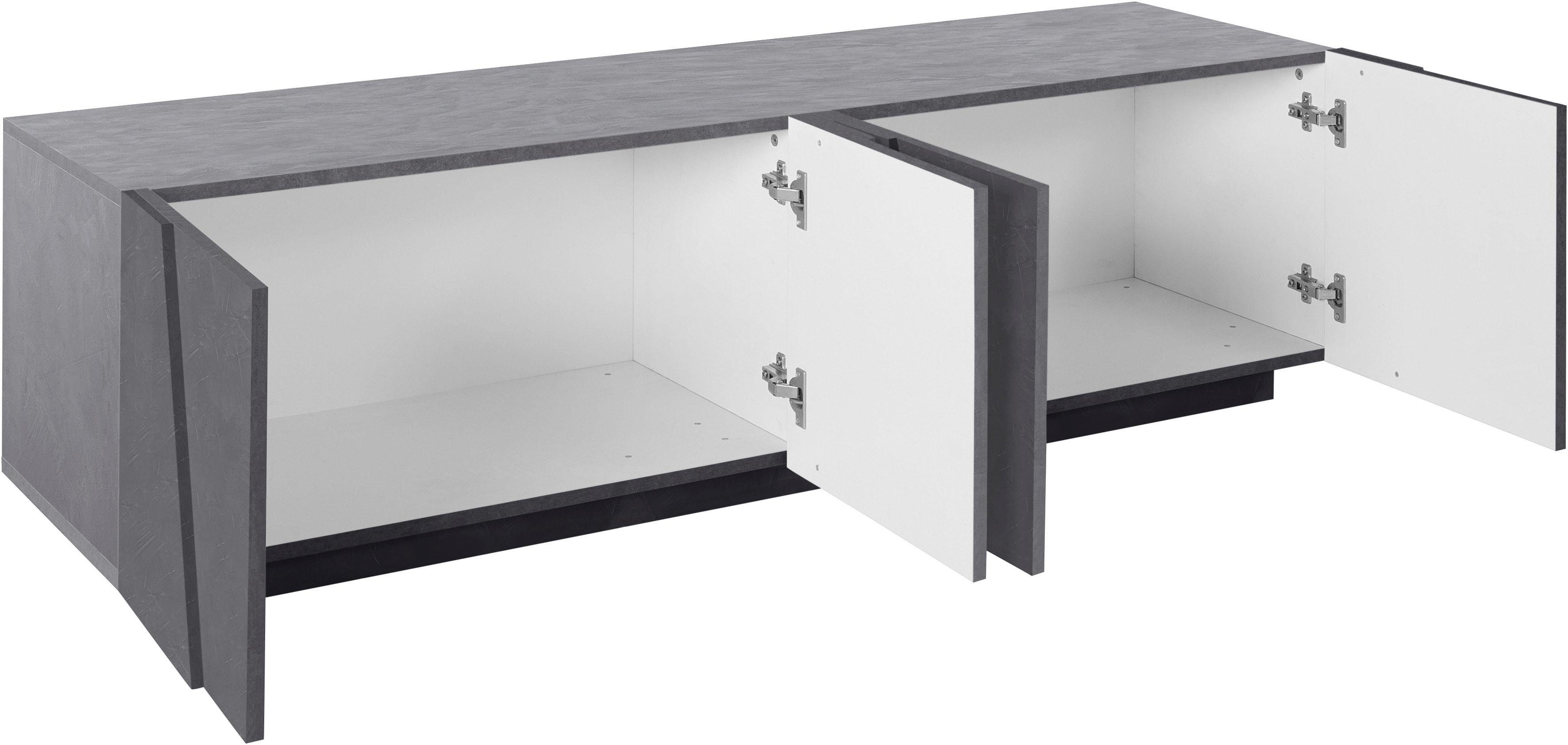 Home affaire Lowboard PING, Breite 162,4 cm