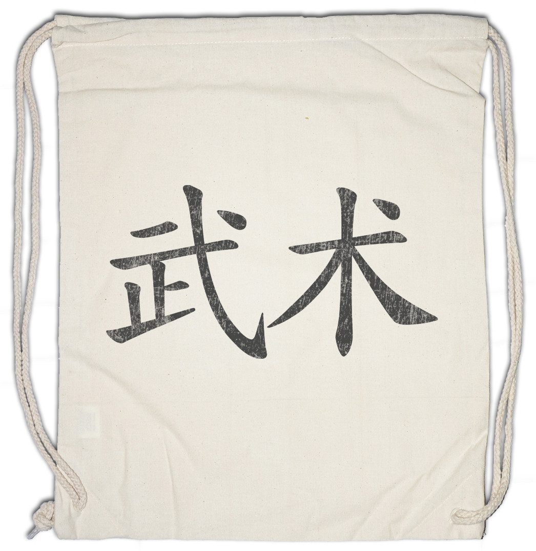 Urban Backwoods Turnbeutel Wushu Turnbeutel Kung Fu Martial Arts Teakwondo Kampfsport China (1-tlg), Fighter Kämpfer Karate Judo