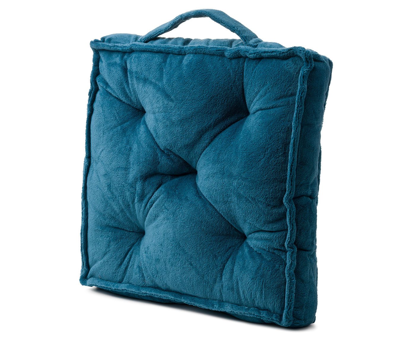 HSC Home-Style-Creation GmbH Sitzkissen Lunaris Flauschkissen, gefüllt, 5-punkt gesteppt, mit Tragegriff