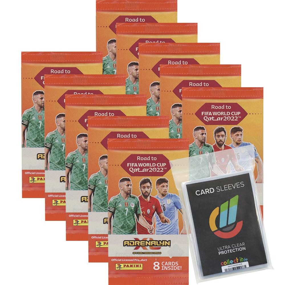 Panini Sammelkarte Road to World Cup Qatar 2022 Adrenalyn XL - 10 Booster