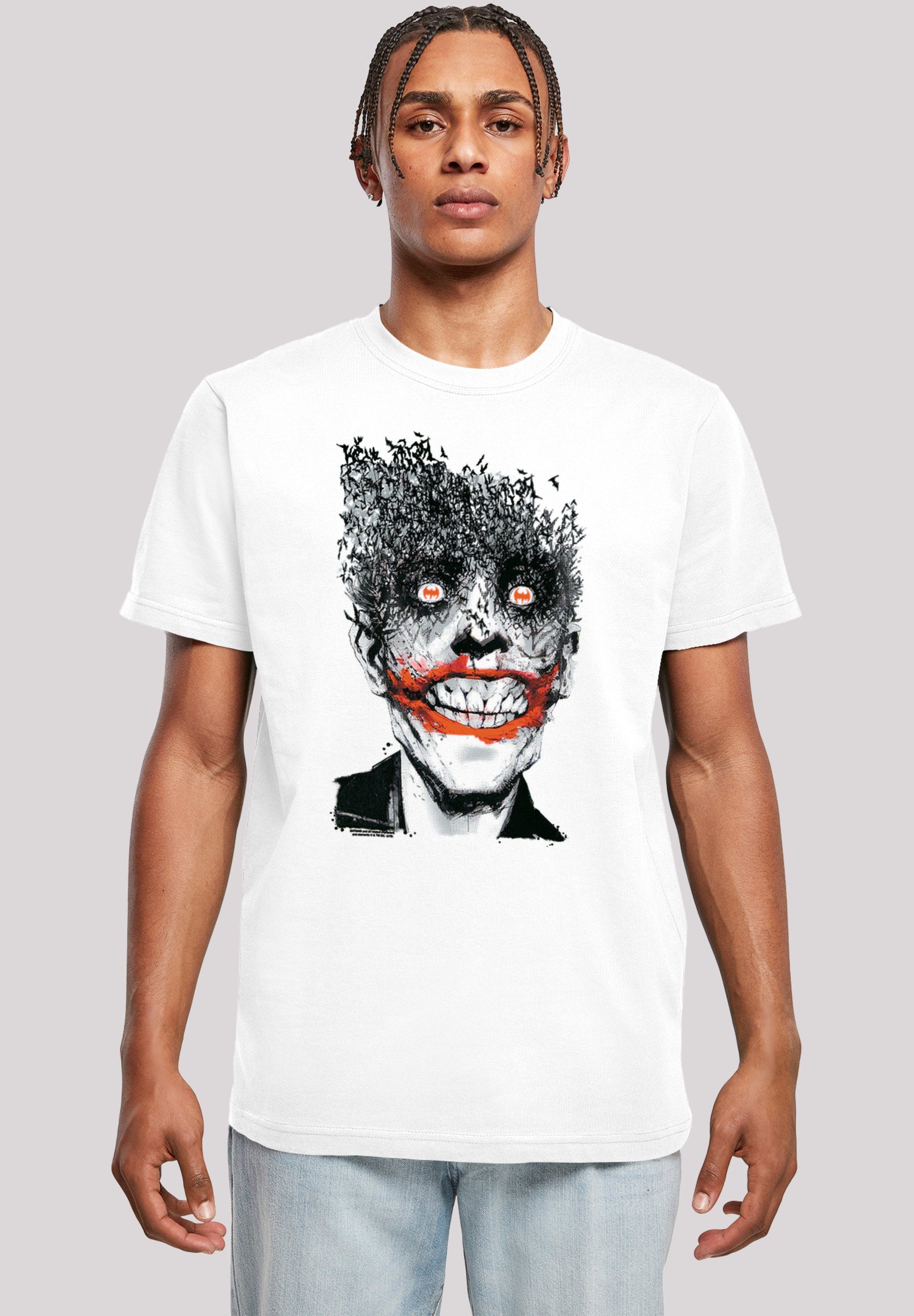 Batman F4NT4STIC T-Shirt Herren,Premium Joker Merch,Regular-Fit,Basic,Bedruckt The Bats