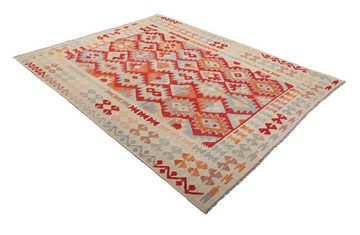 Orientteppich Kelim Afghan 178x230 Handgewebter Orientteppich, Nain Trading, rechteckig, Höhe: 3 mm