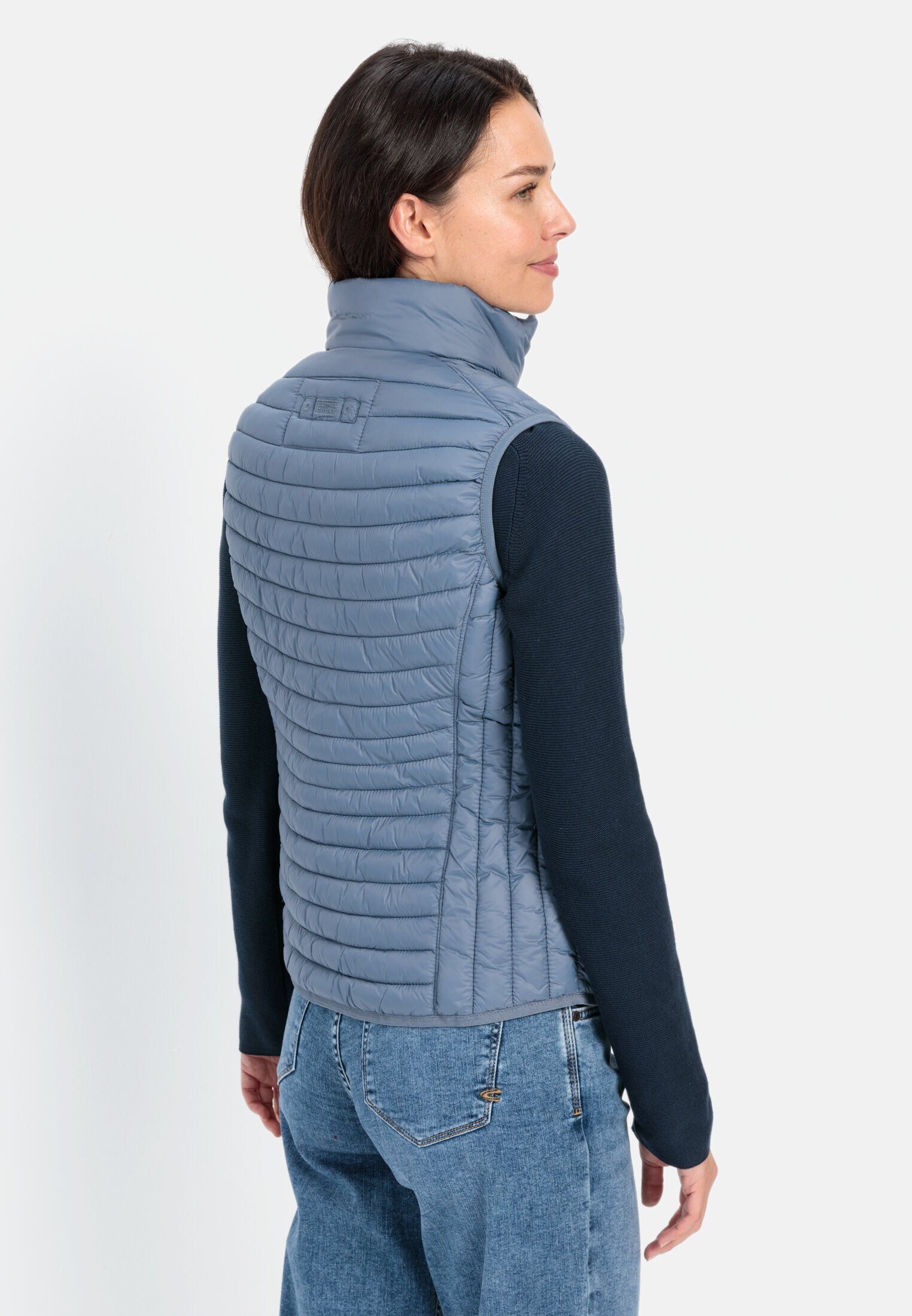 camel active Steppweste Steppweste aus recyceltem Polyamid ärmellos mit Ste günstig online kaufen