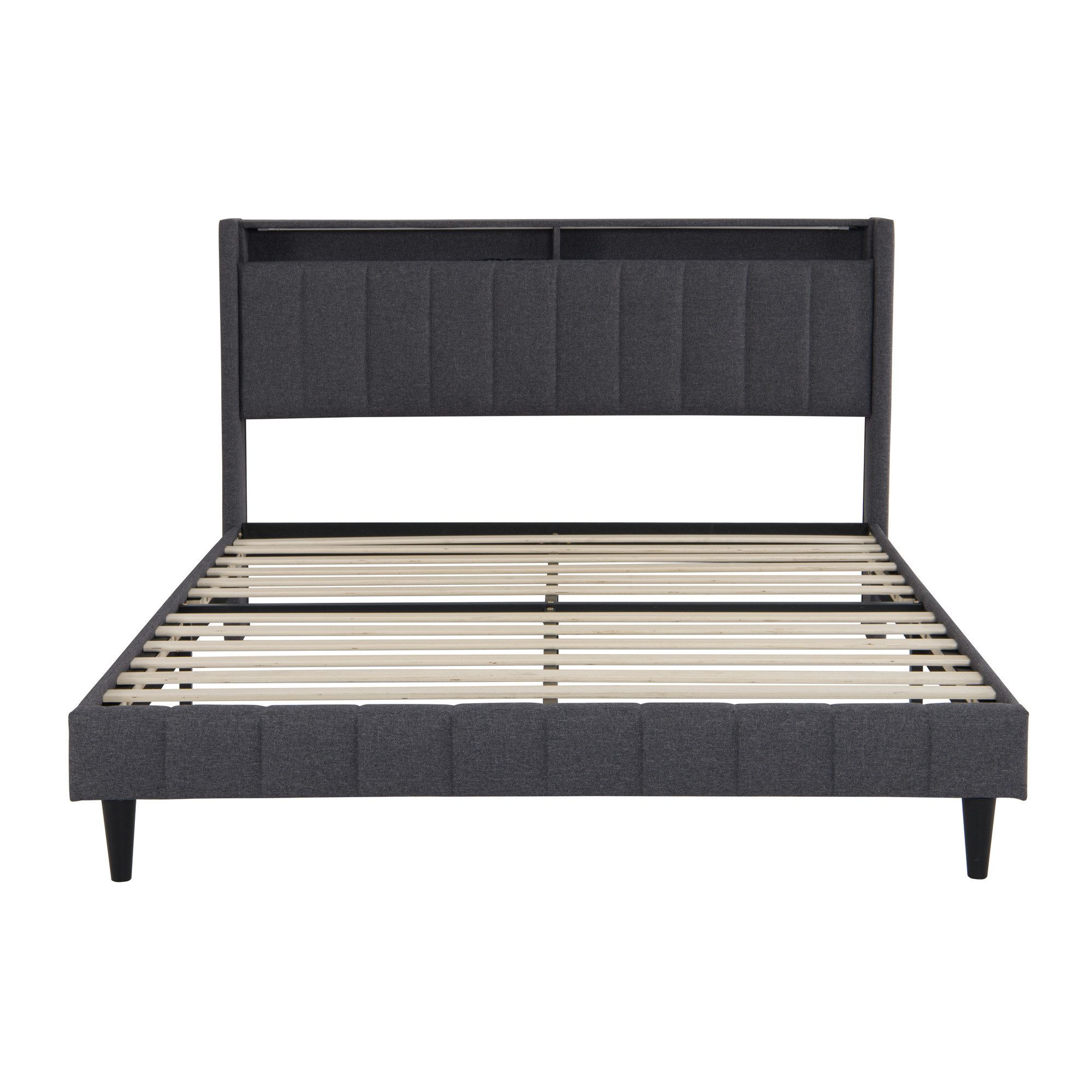 Gdood Kinderbett Polsterbett LED Doppelbett 140/160x200 cm mit Ladefunktion günstig online kaufen