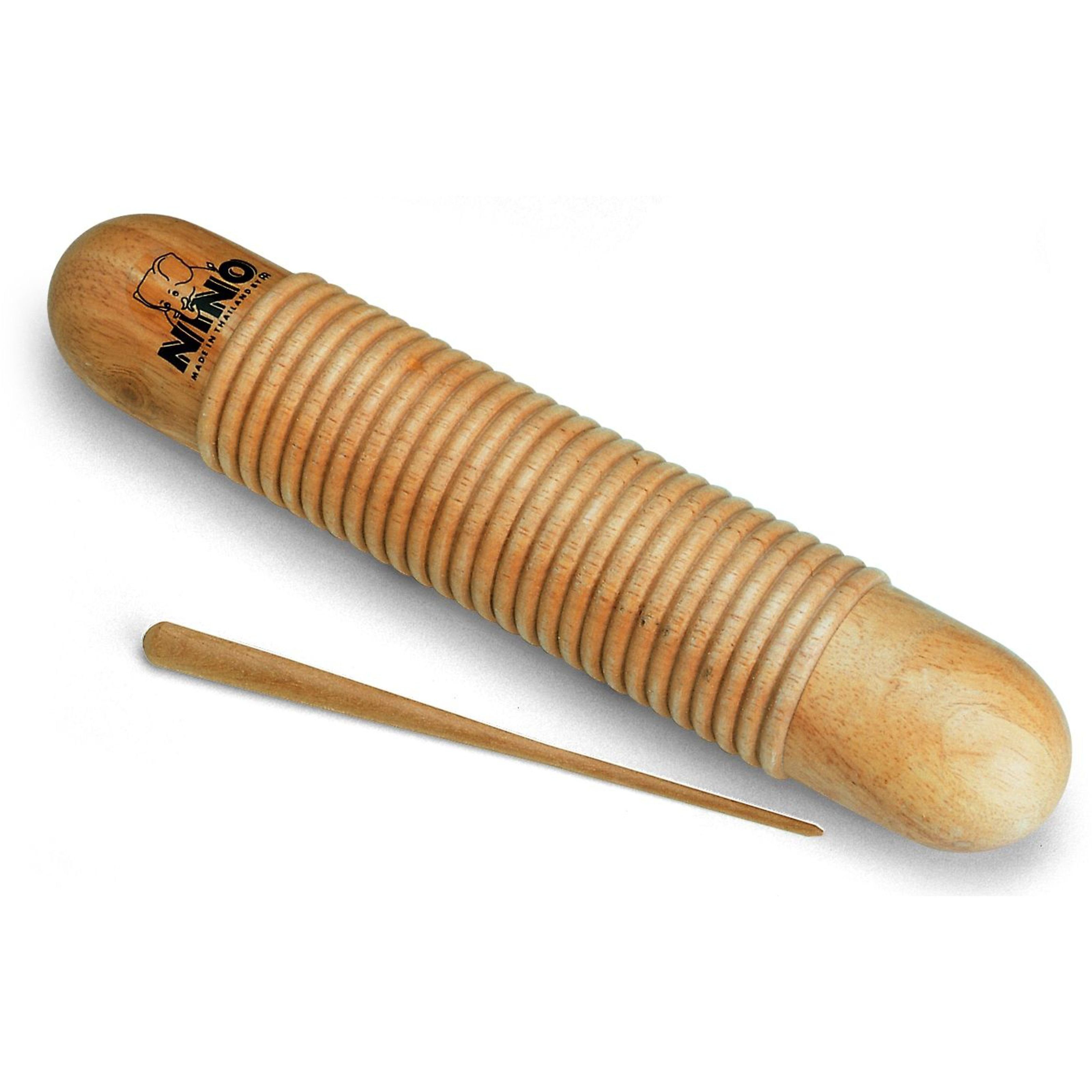 Meinl Percussion Guiro,Wood Guiro NINO555, Wood Guiro NINO555 - Guiro