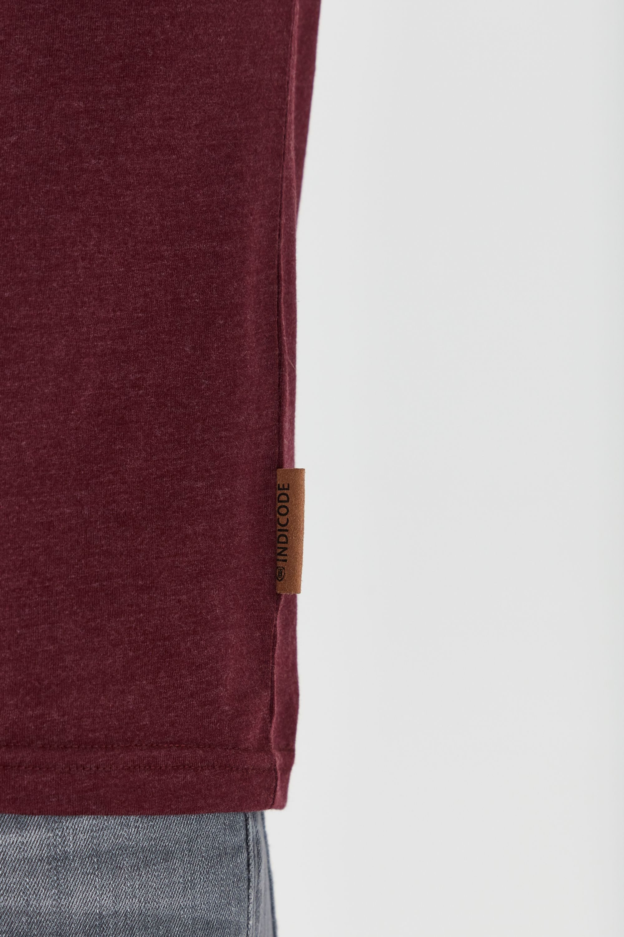 Indicode Rundhalsshirt IDGresham Kurzarmshirt im Baseball-Look günstig online kaufen