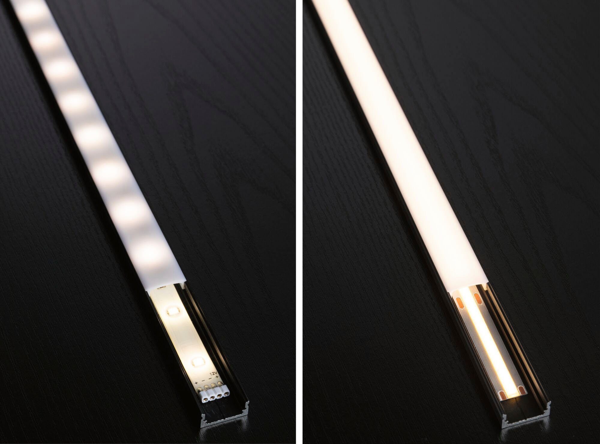 Paulmann LED-Streifen MaxLED 1000 Einzelstripe Full-Line 1-flammig 2,5m 2700K, 30W COB 2700lm Warmweiß