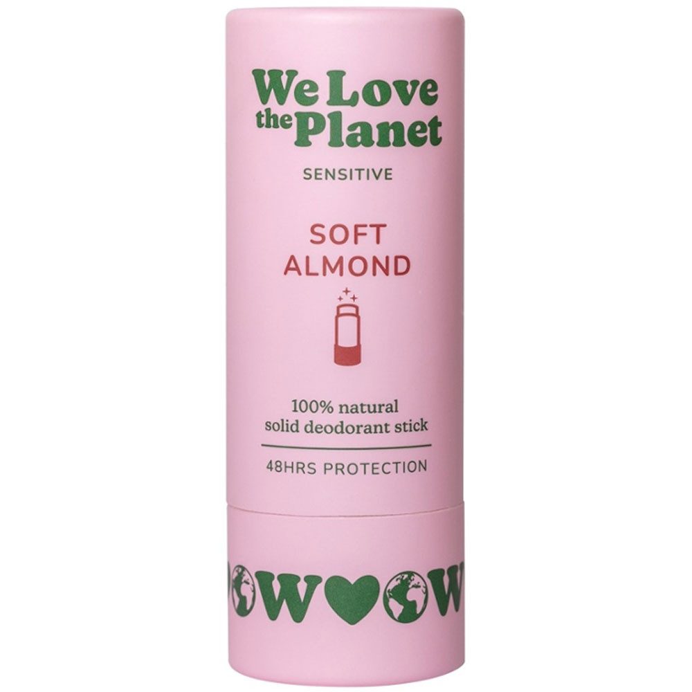 We Love The Planet Deo-Stick Soft Almond, 40 g