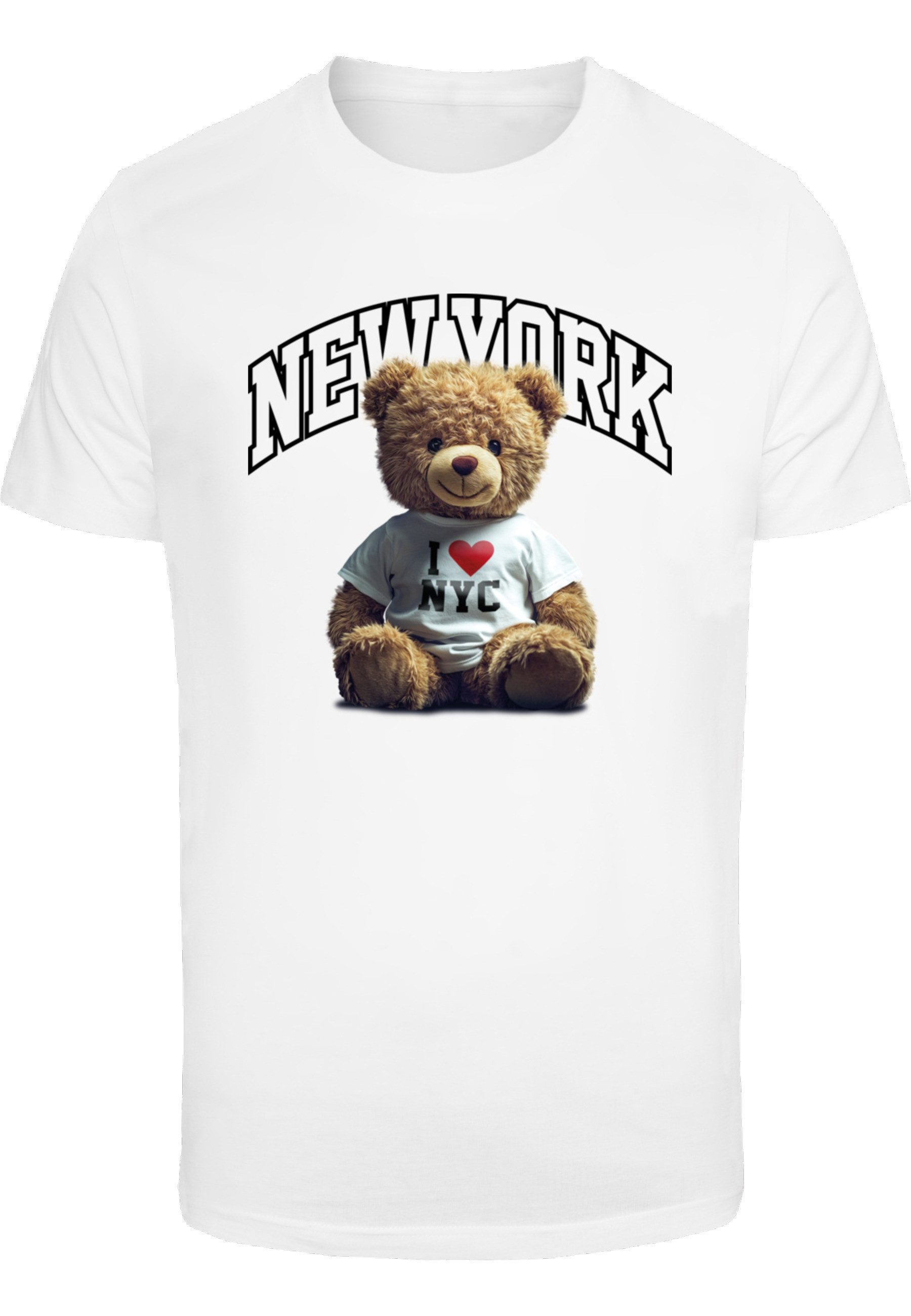 T-Shirt MisterTee New York College Bear Tee