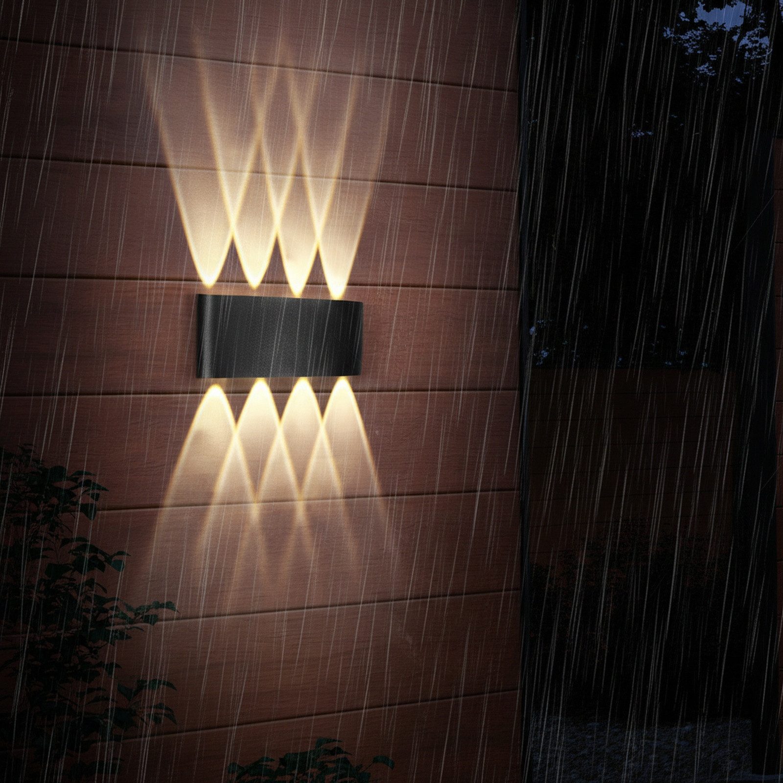 Nettlife Wandleuchte Led Wandleuchte Up Down Strahl 7W, und, LED fest integ günstig online kaufen