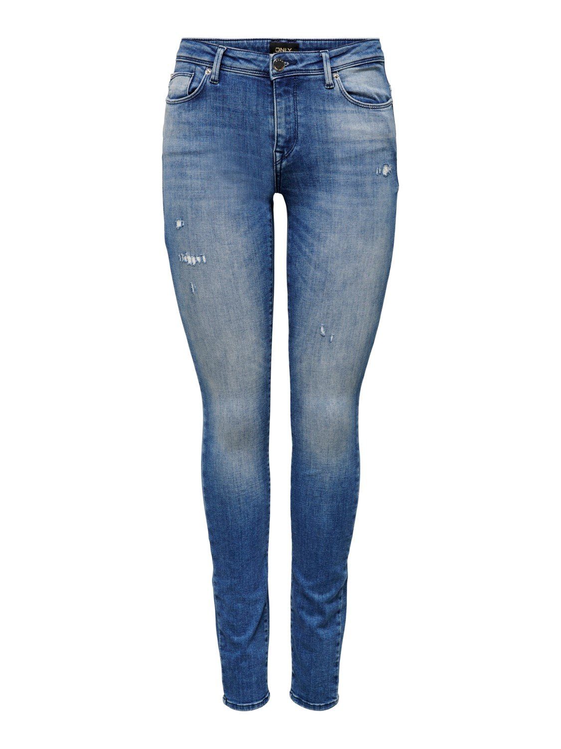 ONLY Skinny-fit-Jeans ONLSHAPE LIFE REG Stretch DNM mit REA540 SKINNY