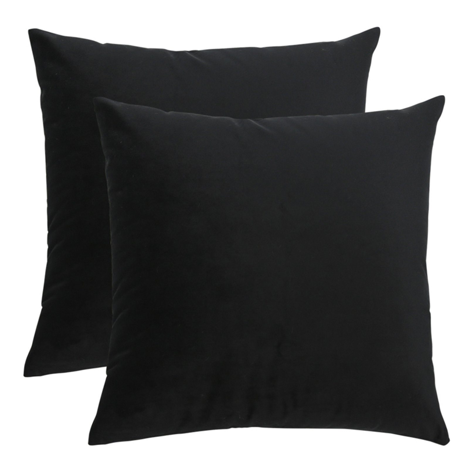 Rosnek Kissenbezug 45* 45cm, Plüsch, für Wohnräume Schlafzimmer Sofa Deko, (2 Stück). Reduzierter Preis € 17,49. Unverbindliche Preisempfehlung € 25,00