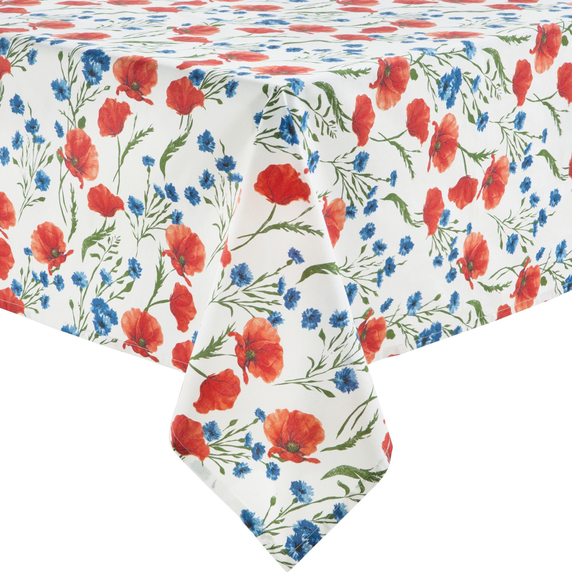 REDBEST Tischdecke Tischdecke, Baumwolle Blumen günstig online kaufen