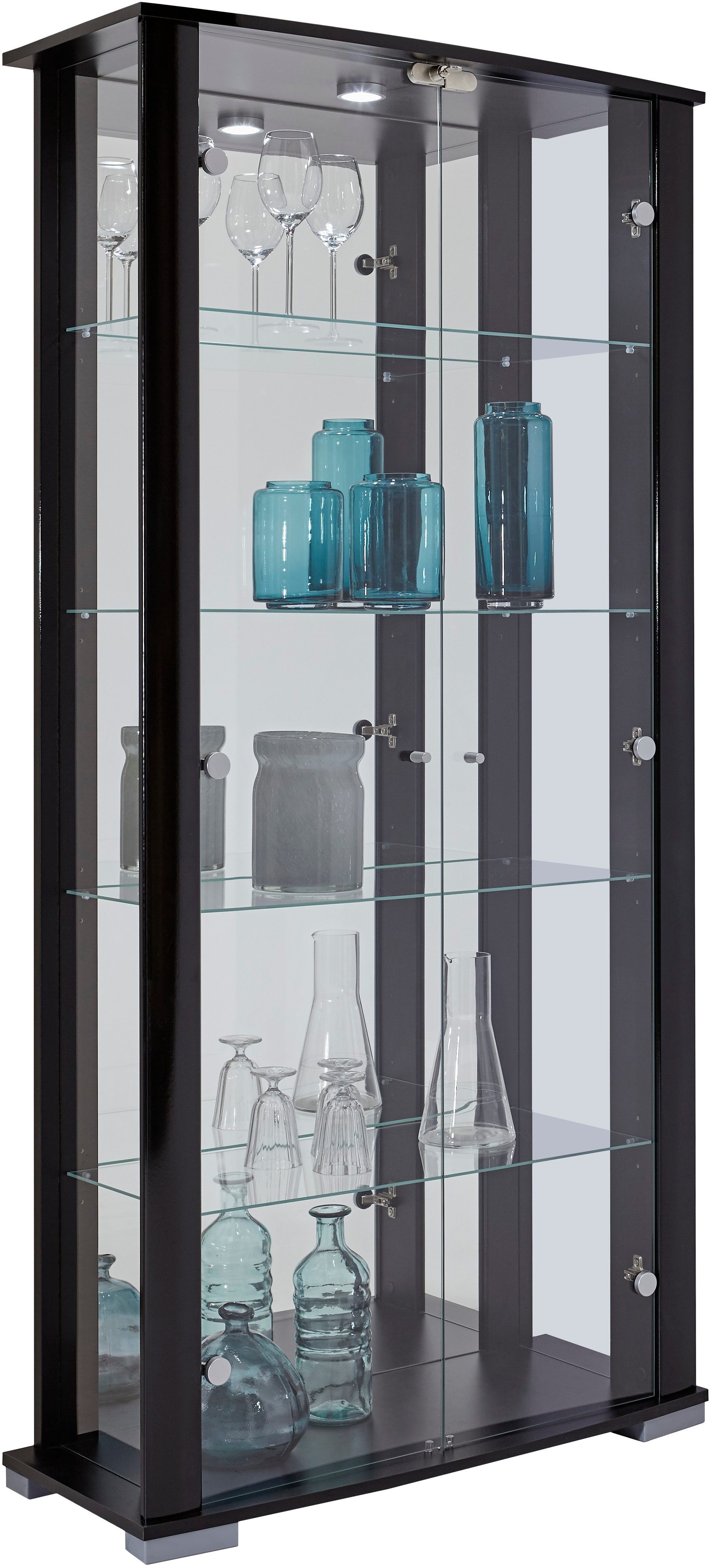 fif möbel Vitrine STELLA Standvitrine/Glasvitrine 2x günstig online kaufen