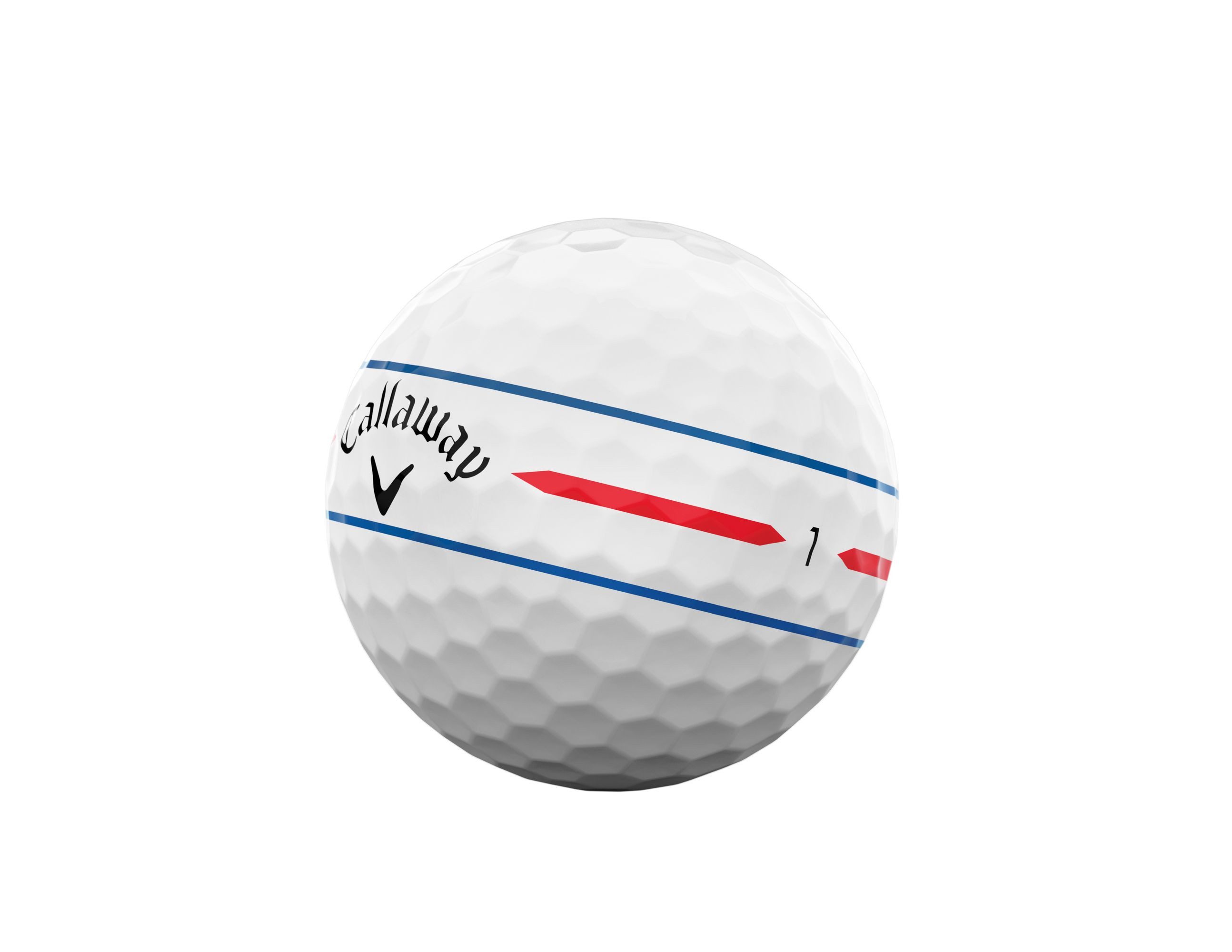 Callaway Golfball Callaway Chrome Soft Triple Track Golfbälle – Tour Performance, Soft