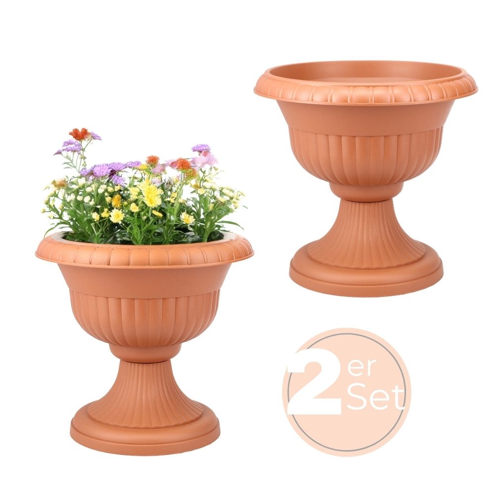 GarPet Blumentopf 2x Blumentopf mit Ständer günstig online kaufen
