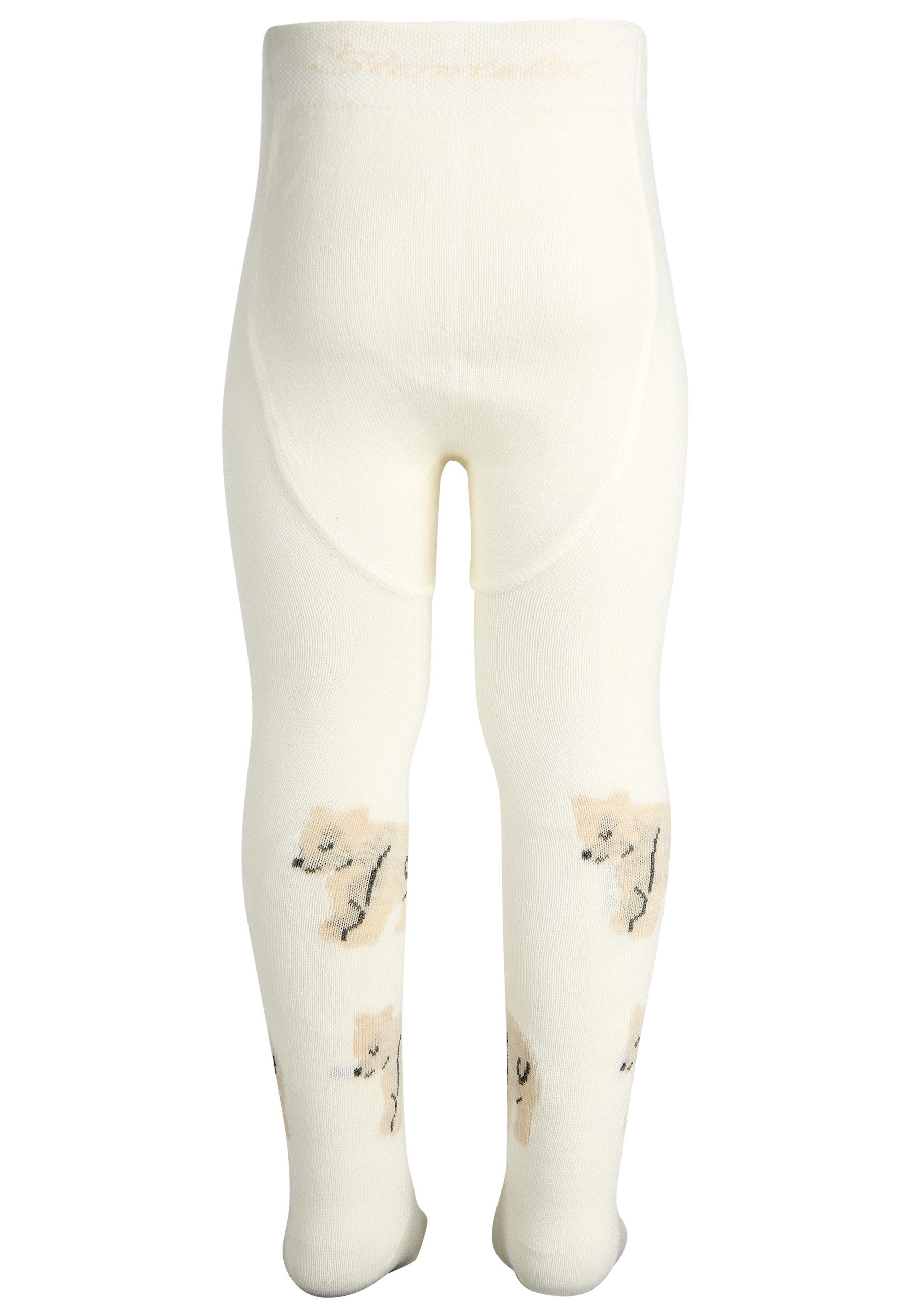 Sterntaler® Strumpfhose Wolle mit Motiv Bär günstig online kaufen