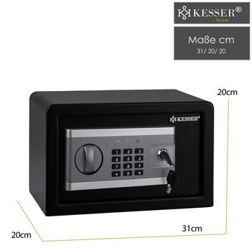 KESSER Tresor, Elektrischer Tresor Inkl. Batteriebox Elektronischer Safe 3