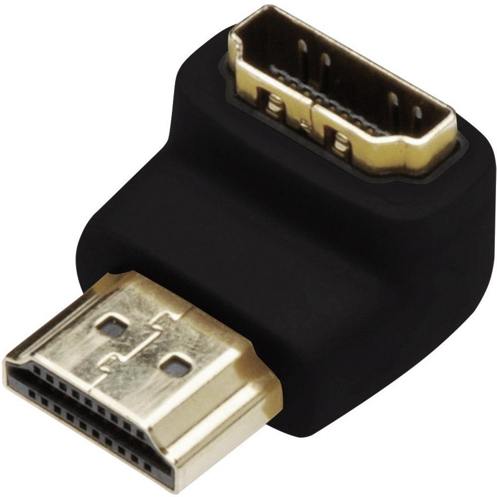 Digitus AK-330502-000-S HDMI Adapter [1x HDMI-Stecker - 1x HDMI-Buchse TV-Adapter