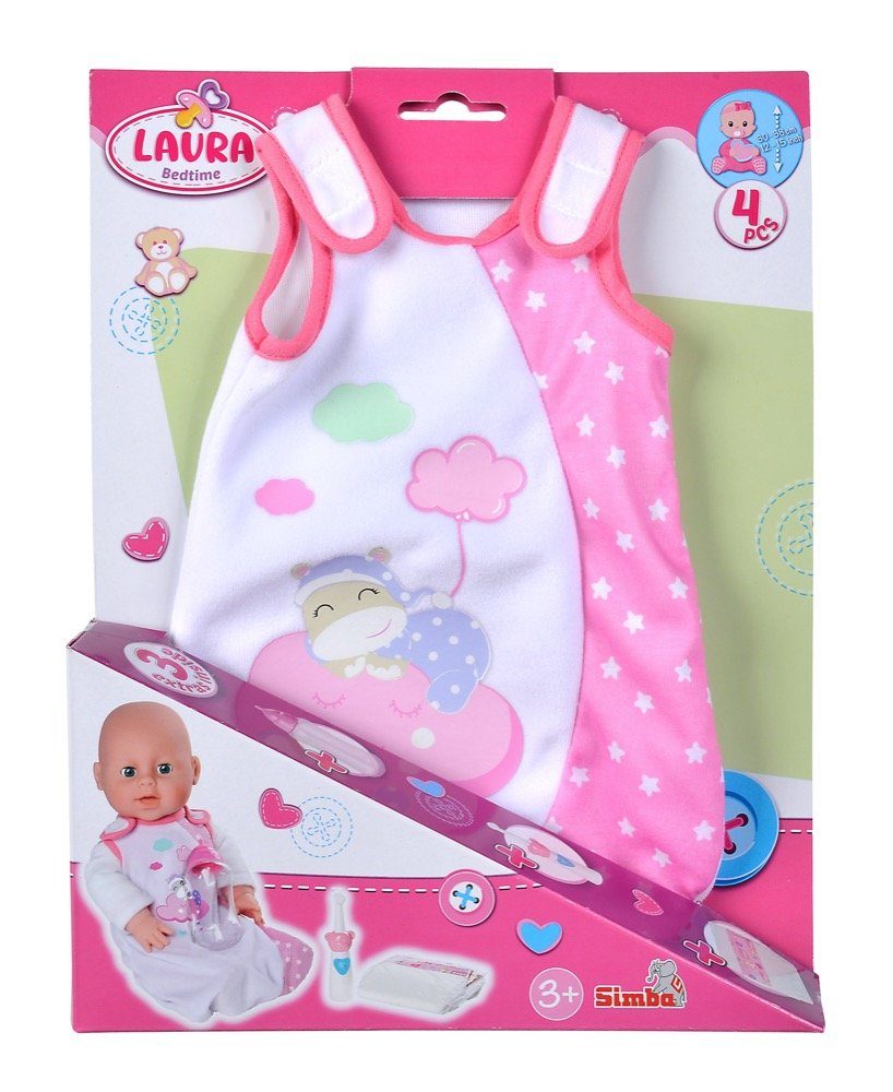 SIMBA Babypuppe Laura Gute Nacht Zubehör für alle Puppen 30 - 38 cm 1054000 günstig online kaufen